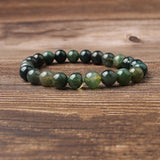 Natural water grass agate bracelet – Jewelry Gift Ideas — 6