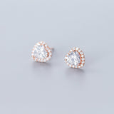 Fashion Love Diamond S925 Silver Earrings Women – Stylish Gifts — 5