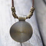 Literary simple leather rope loop – Meaningful Gifts — 3