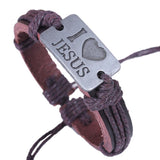 English Letter Bracelet Genuine Leather Retro – Jewelry Gift Ideas — 7