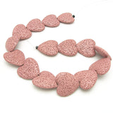 Colorful Heart-shaped Volcanic Rock Bracelet – Jewelry Gift Ideas — 3