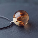 Creative Log Resin Pendant Necklace – Jewelry Gift Ideas — 5