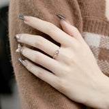 Natural Moonstone Tanzanian Star Ring Girl – Gifts for Kids — 1