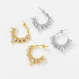 Fashion High Sense Irregular Design Earrings C- Ring – Stylish Gifts — 7