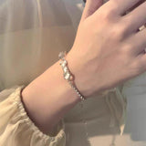 Crystal Clear Pearl Bracelet Cold Wind Niche – Jewelry Gift Ideas — 9
