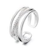 Multi-layer Line Fashion Special-interest Design Ring – Stylish Gifts — 4