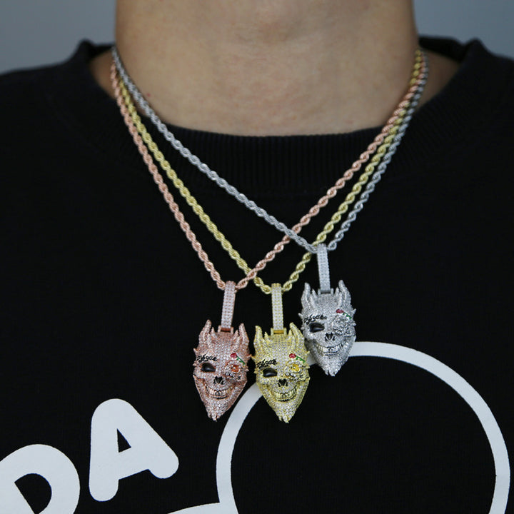 Simple And Creative Skull Pendant Necklace – Jewelry Gift Ideas — 1