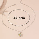 Silver Small Tree Lazy Pendant Necklace – Jewelry Gift Ideas — 2