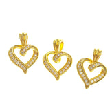 Pendant Intertwined Double Heart Pendant Copper – Jewelry Gift Ideas — 4