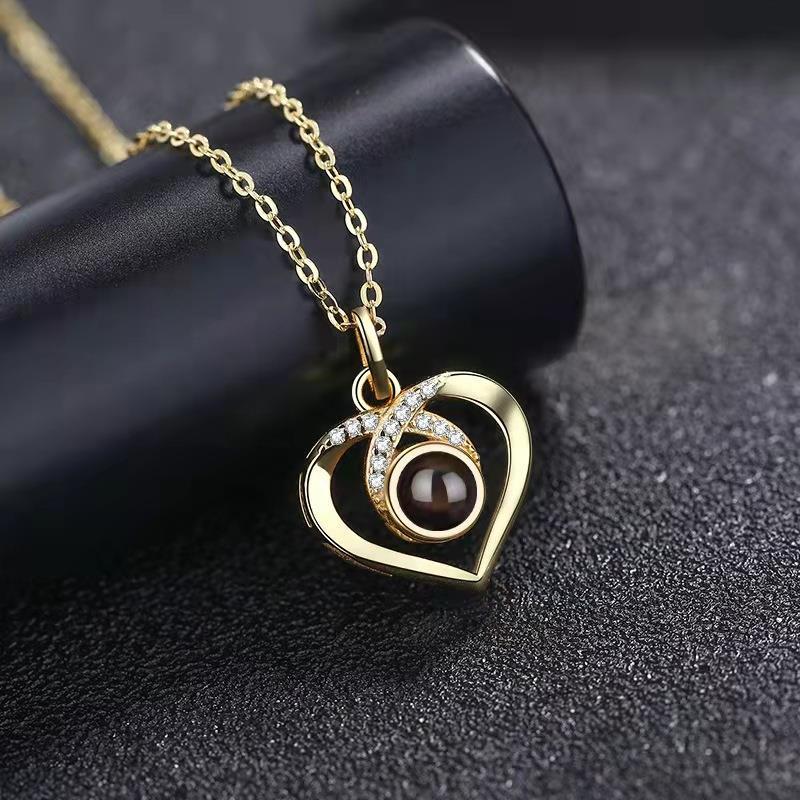 100 Languages I Love You Necklace Love Projection – Jewelry Gift Ideas — 1