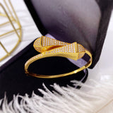 Ladies Double Pagoda Bracelet With Diamonds – Jewelry Gift Ideas — 3