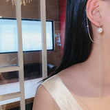 Pearl Temperament Atmospheric Stud Earrings – Special Occasion Gifts — 5
