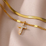 Fashion Double Layer Snake Bone Anklet Elegant Beach – Stylish Gifts — 16