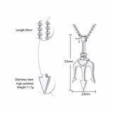 Trident Pendant Male Domineering Simple Pendant – Jewelry Gift Ideas — 6
