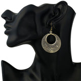 Vintage circle beach earrings – Outdoor Gifts — 4