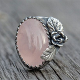 Thai Silver Goose Egg Engagement Ring – Gifts for Couples — 2