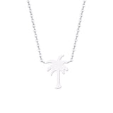 Stainless Steel Tropical Women Palm Tree Coconut – Jewelry Gift Ideas — 3