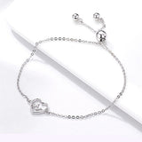 Custom Heart Bracelet Simple And Elegant Custom – Jewelry Gift Ideas — 2