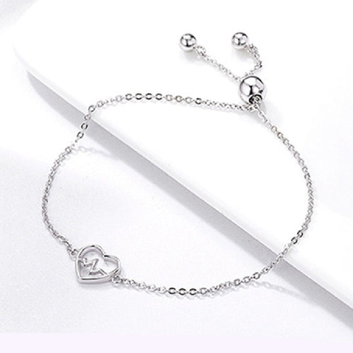 Custom Heart Bracelet Simple And Elegant Custom – Jewelry Gift Ideas — 2