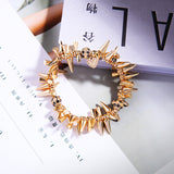 Personalized punk stud bracelet – Jewelry Gift Ideas — 3