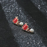 Pure Silver Earrings Female Korean Calf Earrings – Gifts for Her — 4
