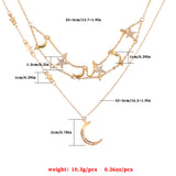 Fashion Five-pointed Star Crescent Moon – Jewelry Gift Ideas — 5