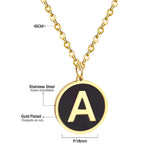 Golden English alphabet pendant – Jewelry Gift Ideas — 13