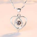 Sterling Silver Necklace Girls Clavicle Chain – Jewelry Gift Ideas — 3