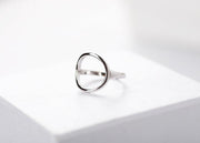 Geometry Shape 925 Sterling Silver Ring for Women – Gifts for Her — 11