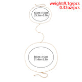 Necklace One Piece Chain Female Metal Orb Chain – Jewelry Gift Ideas — 2