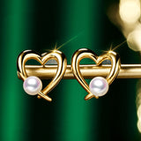 Women's Natural Pearl Earrings – Gifts for Her — 2