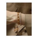 Simple zircon bracelet – Jewelry Gift Ideas — 1