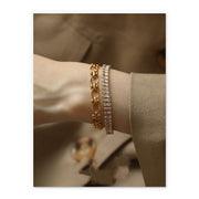 Simple zircon bracelet – Jewelry Gift Ideas — 1