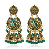 Retro Palace Style Round Earrings Earrings Women – Stylish Gifts — 6