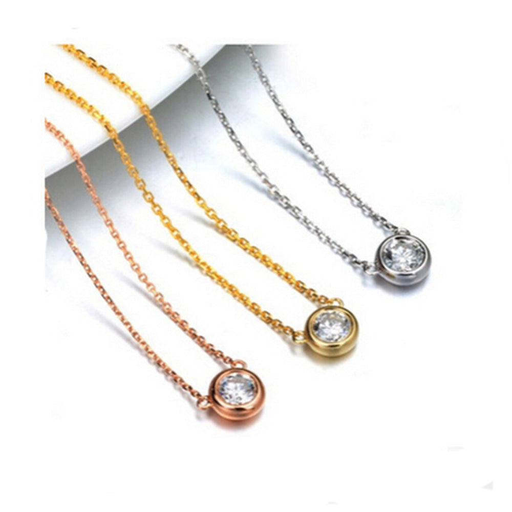 Simple Sweater Chain Pendant – Jewelry Gift Ideas — 1