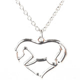 Love Pony Silver-plated Pendant Necklace – Jewelry Gift Ideas — 1