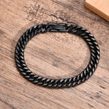 Stylish Stainless Steel Men's Bracelet – Jewelry Gift Ideas — 4