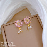 Necklace And Earrings Suite Light Luxury Full – Jewelry Gift Ideas — 2