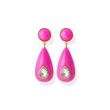 High-grade 925 Color Water Drop Silver Stud Earrings – Birthday Gifts — 4