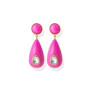 High-grade 925 Color Water Drop Silver Stud Earrings – Birthday Gifts — 4