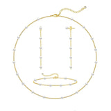 Design-forward Minimalist Multi-layer Necklace – Jewelry Gift Ideas — 14