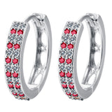 Earring with diamond zircon crystal earring – Jewelry Gift Ideas — 5
