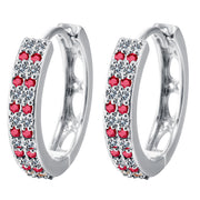 Earring with diamond zircon crystal earring – Jewelry Gift Ideas — 5