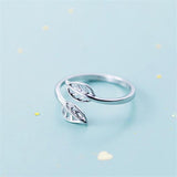 Hollowed-out leaf ring – Practical Gifts — 5