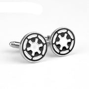 Round Cufflinks Copper Material French Shirt – Birthday Gifts — 5