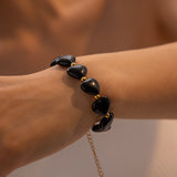 Special Interest Light Luxury Black Agate Love – Jewelry Gift Ideas — 13