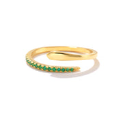 Creative Snake Set Diamond Ring – Birthday Gifts — 2