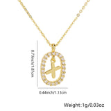 26 Letters Pendant Necklace Light Luxury – Jewelry Gift Ideas — 17