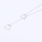 Double horseshoe clavicle chain – Holiday Gift Ideas — 2