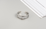Double line retro joint tail ring – Everyday Gifts — 6